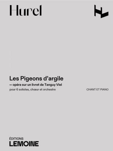 einband Les Pigeons d'argile Editions Henry Lemoine