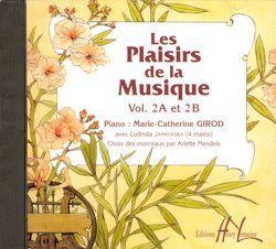 einband Les Plaisirs de la musique Vol.2A et 2B CD seul Editions Henry Lemoine