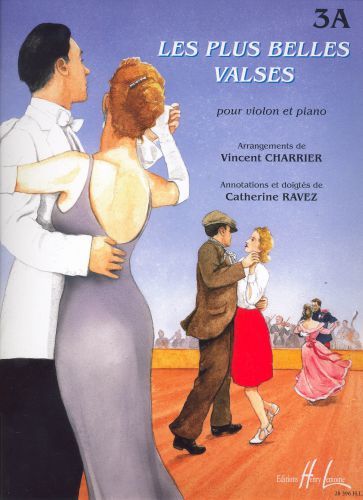 einband Les plus belles valses Vol.3A Editions Henry Lemoine