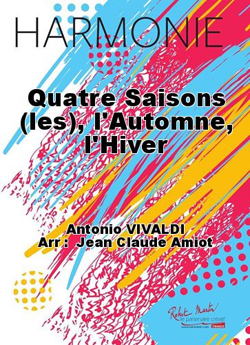 einband Quatre Saisons (les), l'Automne, l'Hiver Martin Musique