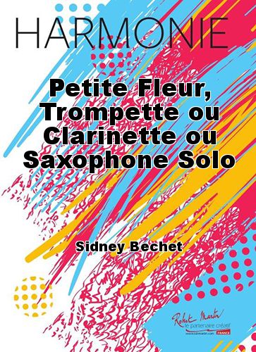 einband Little Flower, Trompete oder Klarinette oder Saxophon-Solo Robert Martin
