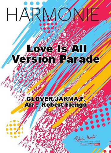 einband Love Is All Version Parade Robert Martin
