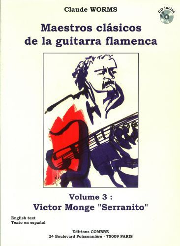 einband Maestros clasicos de la guitarra flamenca Vol.3 : Serranito Combre