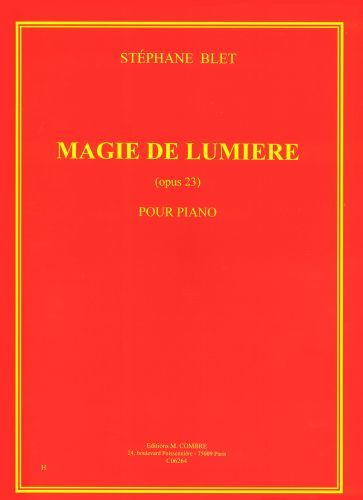 einband Magie de lumi�re Op.23 Combre