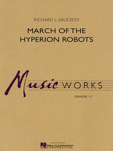 einband March of the Hyperion Robots Hal Leonard