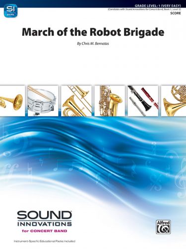 einband March of the Robot Brigade ALFRED