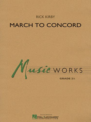 einband March to Concord Hal Leonard