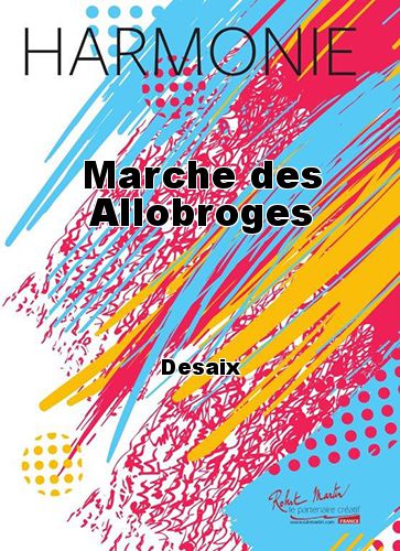 einband Marche des Allobroges Martin Musique