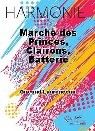 einband Marche des Princes, Clairons, Batterie Robert Martin