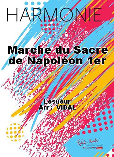 einband Marche du Sacre de Napolon 1er Robert Martin