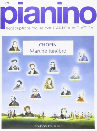 einband Marche funbre - Pianino 75 Delrieu