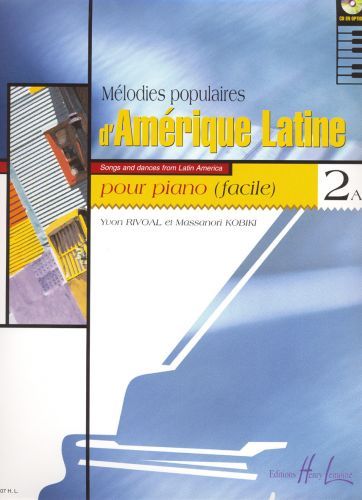 einband M�lodies populaires d'Am�rique latine Vol.2A Editions Henry Lemoine