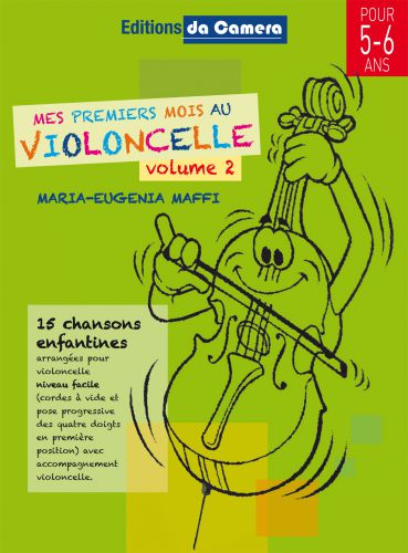 einband Mes premiers mois au violoncelle Vol. 2 DA CAMERA