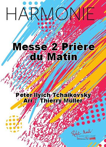 einband Messe 2 Prire du Matin Martin Musique