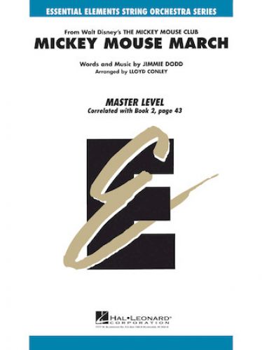einband Mickey Mouse March Hal Leonard