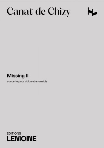 einband Missing II Editions Henry Lemoine