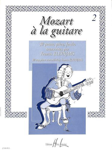 einband Mozart à la guitare Vol.2 Editions Henry Lemoine