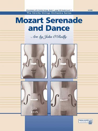 einband Mozart Serenade and Dance ALFRED