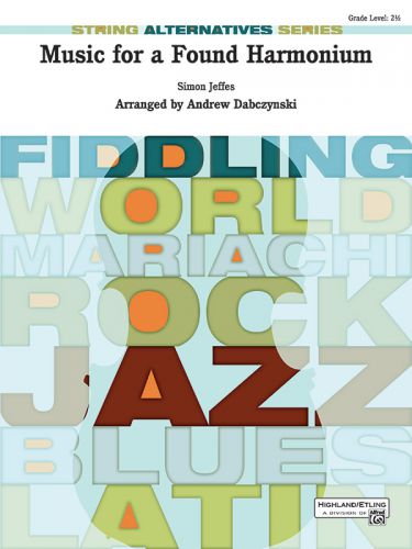 einband Music for a Found Harmonium ALFRED