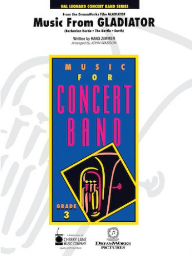 einband Music from Gladiator Hal Leonard