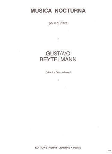 einband Musica Nocturna Editions Henry Lemoine