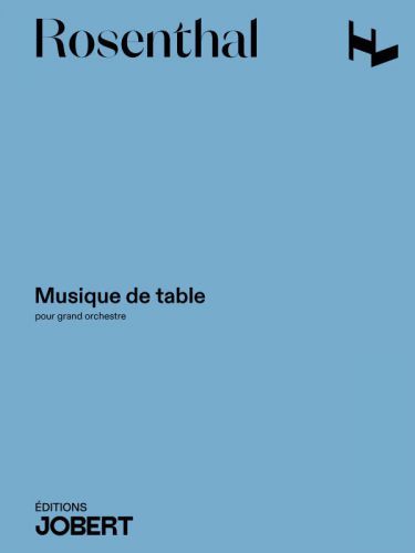 einband Musique de table Jobert