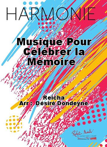 einband Musique Pour Clbrer la Mmoire Robert Martin