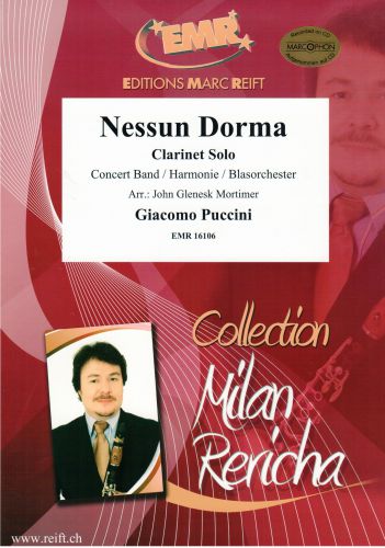einband Nessun Dorma Clarinet Solo Marc Reift