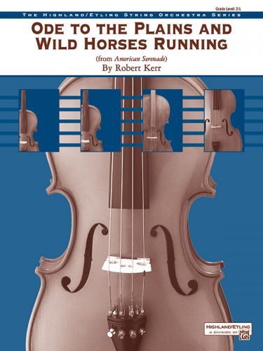 einband Ode to the Plains and Wild Horses Running (from American Serenade) ALFRED