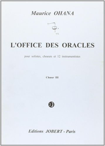 einband Office des Oracles Jobert