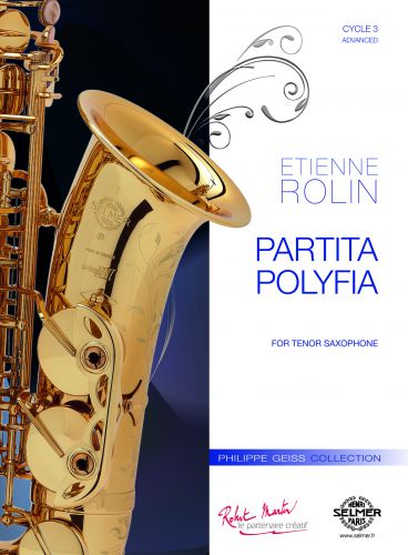einband PARTITA POLYFOLIA pour SAXOPHONE TENOR Editions Robert Martin