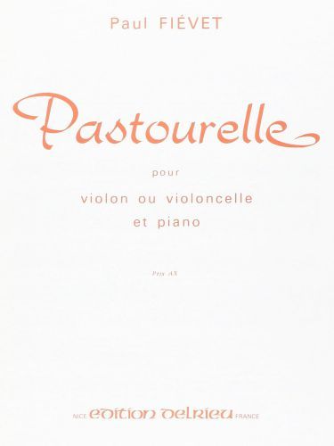 einband Pastourelle Delrieu