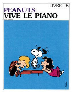 einband Peanuts - vive le piano Vol.B Van de Velde