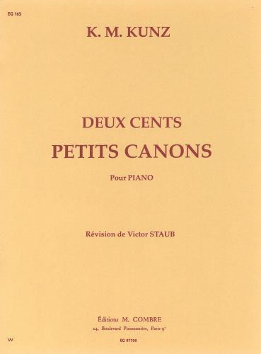 einband Petits canons (200) Combre