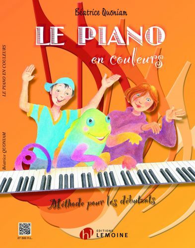 einband Piano en couleurs Editions Henry Lemoine
