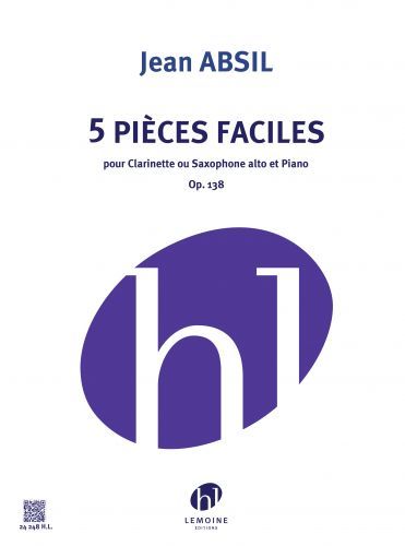 einband Pices faciles Op.138 (5) Editions Henry Lemoine