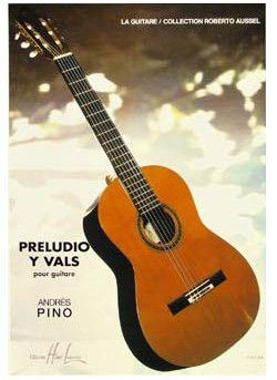 einband Preludio y Vals Editions Henry Lemoine