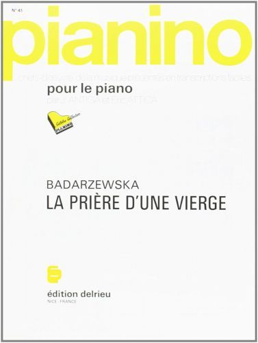 einband Prire d'une Vierge - Pianino 41 Delrieu