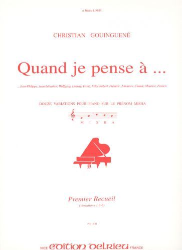 einband Quand je pense �... Vol.1 Delrieu