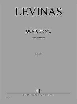 einband Quatuor  cordes n1 Editions Henry Lemoine