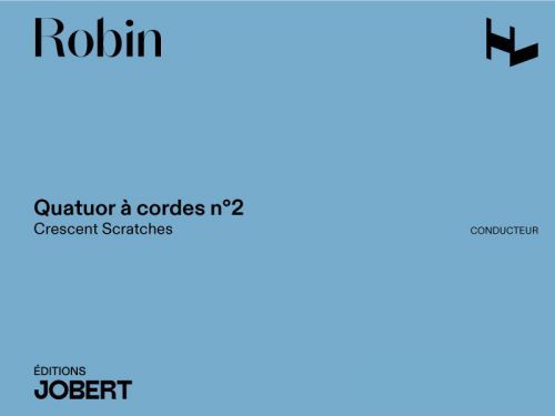 einband Quatuor � cordes n�2 Crescent Scratches Jobert