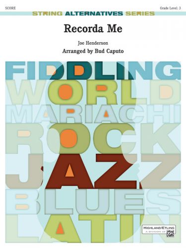 einband Recorda Me ALFRED