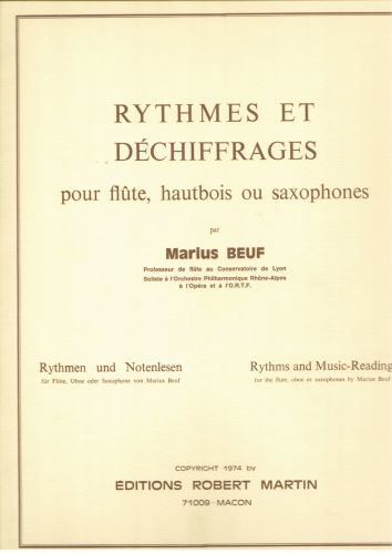einband Rhythmus und Vom-Blatt- Robert Martin
