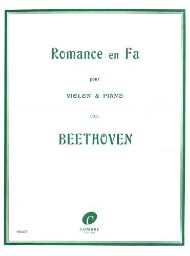 einband Romance en Fa Op.50 Combre