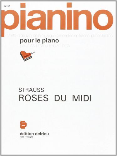 einband Roses du midi - Pianino 58 Delrieu