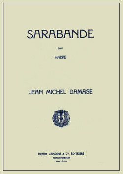 einband Sarabande Op.8 Editions Henry Lemoine