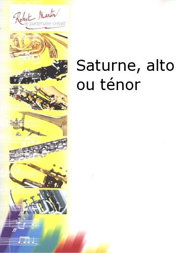 einband Saturne, Alto ou Tnor Robert Martin