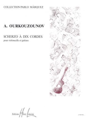 einband Scherzo � 10 cordes Editions Henry Lemoine