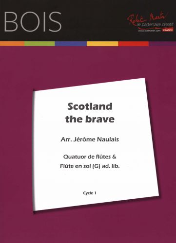 einband Scotland The Brave 4 Flutes Robert Martin