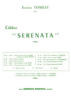 einband Serenata Op.6 Delrieu